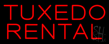 Tuxedo Rental Neon Sign