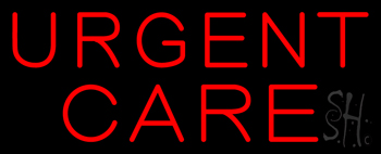 Red Urgent Care Neon Sign