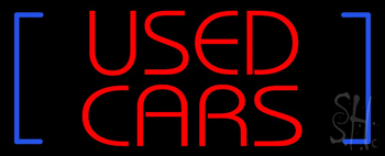 Used Cars Neon Sign