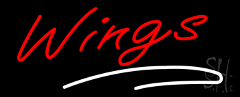 Wings Neon Sign