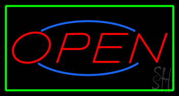 Open Animated Neon Sign
