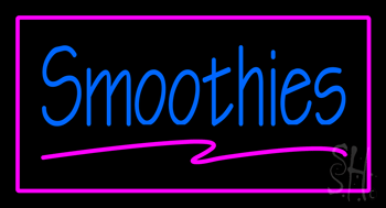 Smoothies Animated Neon Sign