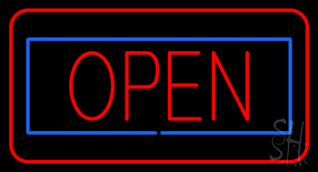 Open Neon Sign