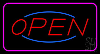 Open Neon Sign