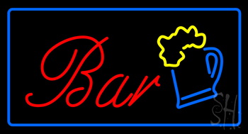 Bar Frame Animated Neon Sign