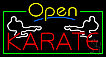 Karate Neon Sign