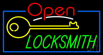 Locksmith Neon Sign