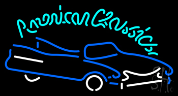 Classics American Neon Sign