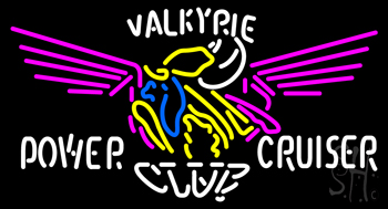 Valkyrie Power Cruiser Club Neon Sign