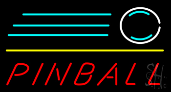 Pinball Shot Neon Sign