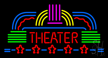 Theater Neon Sign