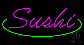 Pink Sushi Neon Sign
