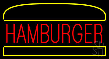 Hamburger Neon Sign
