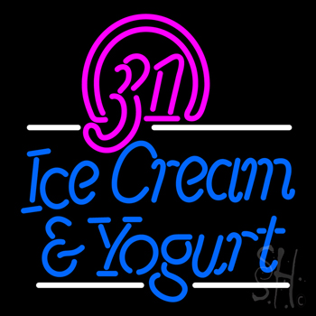 Baskin Robins 31 Flavors Authentic Neon Sign