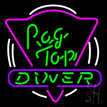 Rag Top Diner Neon Sign
