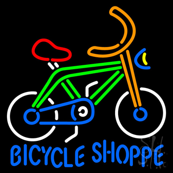 Bicycle Shoppe Neon Sign