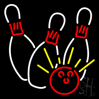 Bowling Strike Neon Sign