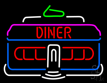 Diner Car Neon Sign