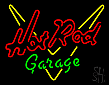 Hot Rod Garage Neon Sign
