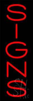 S Neon Sign
