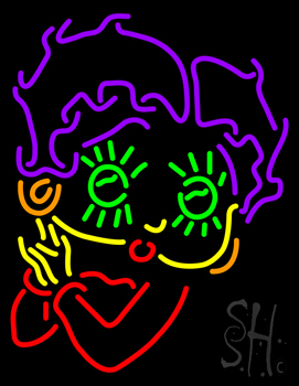 Betty Boop Neon Sign