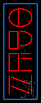 Open Neon Sign