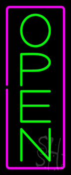 Open Neon Sign