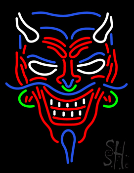Devil Neon Sign