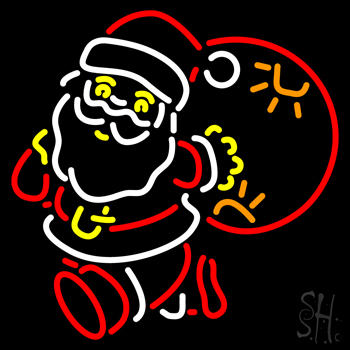 Santa Claus Neon Sign