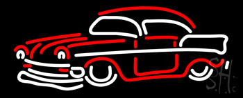Red Car Neon Sign
