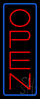 Open Neon Sign