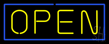 Open Neon Sign