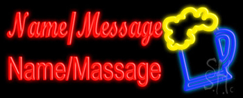 Custom Beer Mug Neon Sign