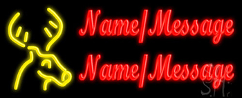 Custom Deer Neon Sign