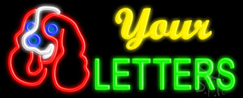 Custom Puppy Neon Sign