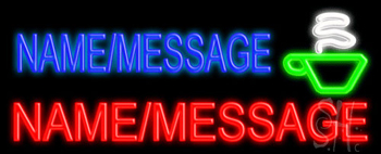 Custom Tea Cup Neon Sign