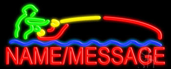 Custom Fishing Neon Sign