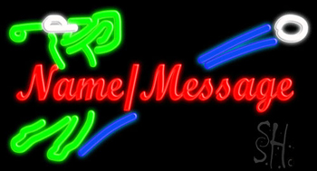 Custom Golfer Neon Sign