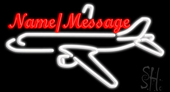 Custom Aeroplane Neon Sign