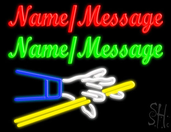 Custom Billiard Neon Sign