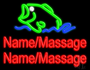 Custom Fish Neon Sign