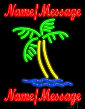 Custom Palm Tree 1 Neon Sign