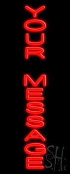Custom Vertical Neon Sign