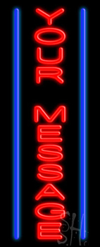 Custom Vertical Lines Neon Sign