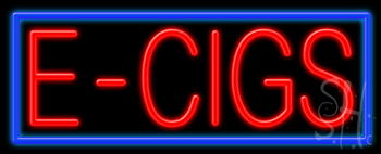 E Cigs Neon Sign