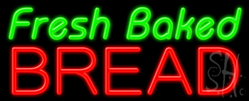 Fresh Baked Bread Neon Sign