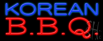 Korean Bbq Neon Sign
