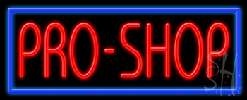 Pro Shop Neon Sign
