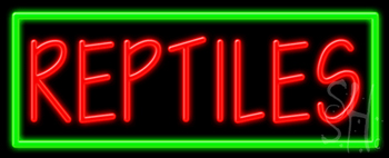 Reptiles Neon Sign