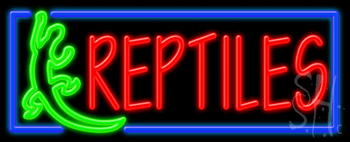 Reptiles Neon Sign
